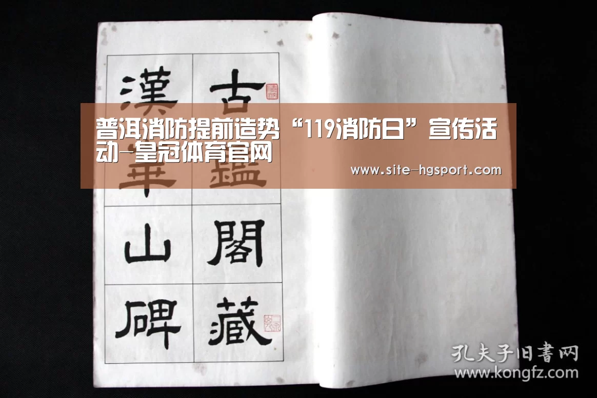 普洱消防提前造势“119消防日”宣传活动-皇冠体育官网(图1) 皇冠体育网址