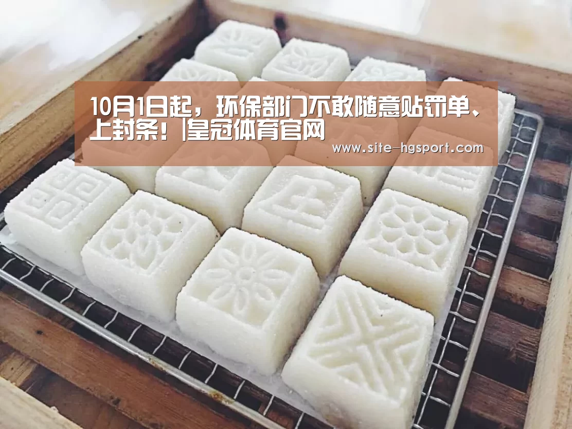 10月1日起,环保部门不敢随意贴罚单、上封条!|皇冠体育官网(图4) 皇冠体育下载
